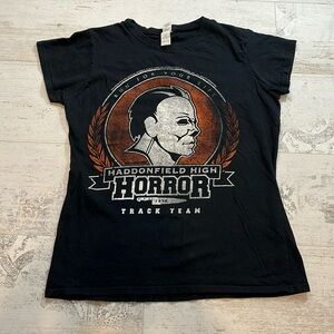 Halloween Michael Meyers Horror Short Sleeve T Shirt Womens Size Large